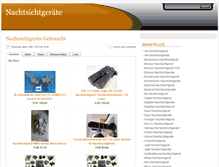 Tablet Screenshot of 1a-nachtsichtgeraete.de